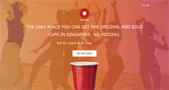 Desktop Screenshot of 12redcups.com